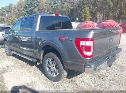 Lot #2991586893 2022 FORD F-150 LARIAT