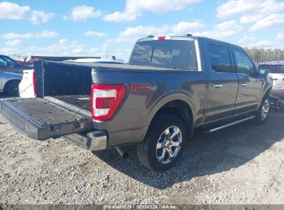 Lot #2991586893 2022 FORD F-150 LARIAT