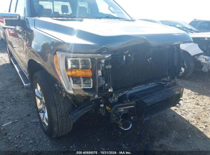 Lot #2991586893 2022 FORD F-150 LARIAT