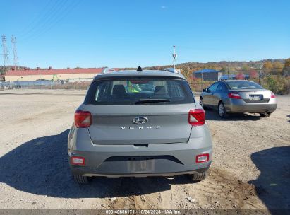 Lot #3035707800 2021 HYUNDAI VENUE SEL