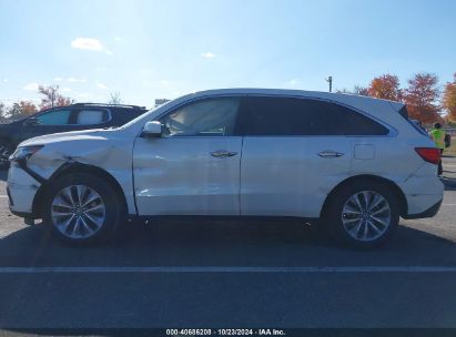 Lot #2992822568 2014 ACURA MDX TECHNOLOGY PACKAGE