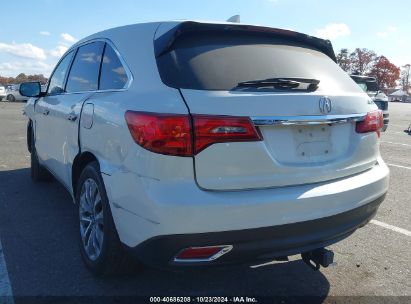 Lot #2992822568 2014 ACURA MDX TECHNOLOGY PACKAGE