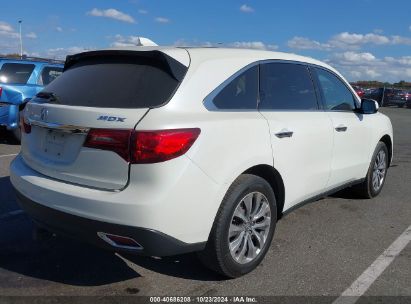 Lot #2992822568 2014 ACURA MDX TECHNOLOGY PACKAGE