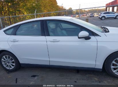 Lot #3035075079 2015 FORD FUSION S