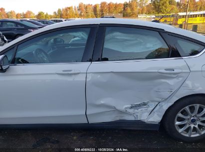 Lot #3035075079 2015 FORD FUSION S