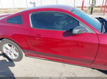 Lot #3035085596 2013 FORD MUSTANG V6