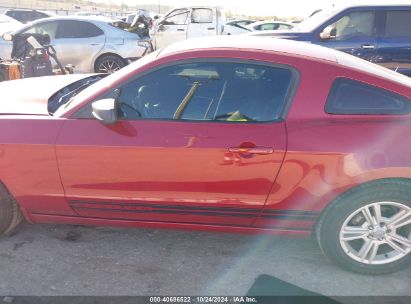 Lot #3035085596 2013 FORD MUSTANG V6