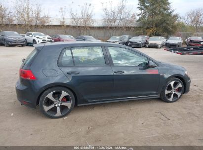 Lot #3056472946 2017 VOLKSWAGEN GOLF GTI AUTOBAHN 4-DOOR/S 4-DOOR/SE 4-DOOR/SPORT 4-DOOR