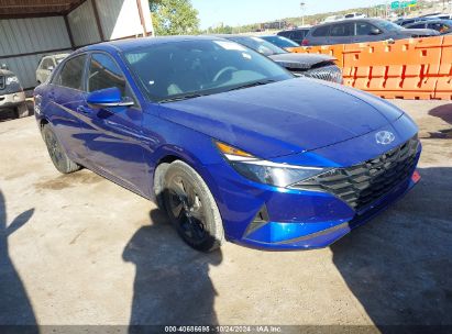 Lot #3035085595 2022 HYUNDAI ELANTRA SEL