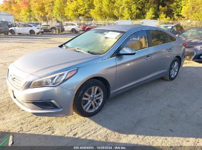 Lot #2995297142 2017 HYUNDAI SONATA