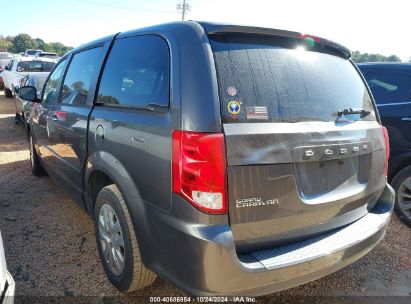 Lot #2992822547 2015 DODGE GRAND CARAVAN SE