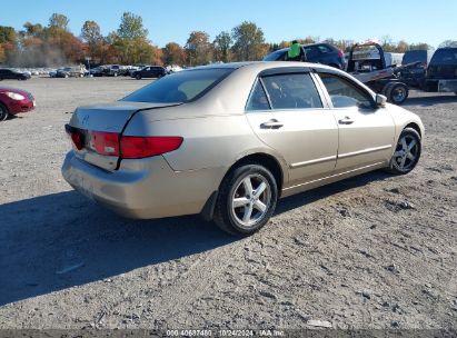 Lot #2995297125 2005 HONDA ACCORD 2.4 EX