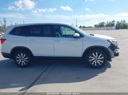 Lot #2992819407 2020 HONDA PILOT AWD EX