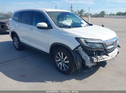 Lot #2992819407 2020 HONDA PILOT AWD EX