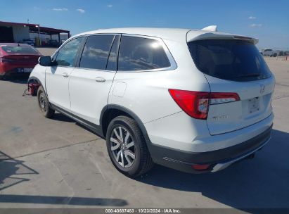 Lot #2992819407 2020 HONDA PILOT AWD EX