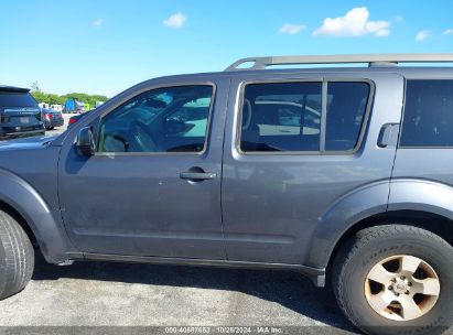 Lot #3056071713 2012 NISSAN PATHFINDER S