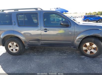 Lot #3056071713 2012 NISSAN PATHFINDER S