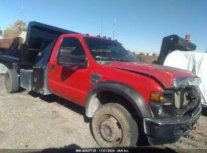 Lot #2992829430 2010 FORD F-550 CHASSIS XL/XLT