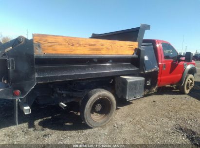 Lot #2992829430 2010 FORD F-550 CHASSIS XL/XLT