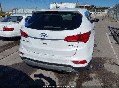 Lot #3037531497 2018 HYUNDAI SANTA FE SPORT 2.4L