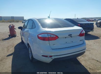 Lot #3053063914 2018 FORD FIESTA SE