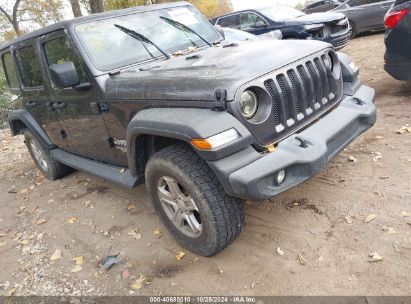 Lot #3056070411 2018 JEEP WRANGLER UNLIMITED SPORT S 4X4