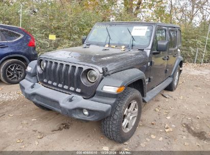 Lot #3056070411 2018 JEEP WRANGLER UNLIMITED SPORT S 4X4