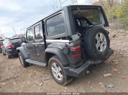 Lot #3056070411 2018 JEEP WRANGLER UNLIMITED SPORT S 4X4