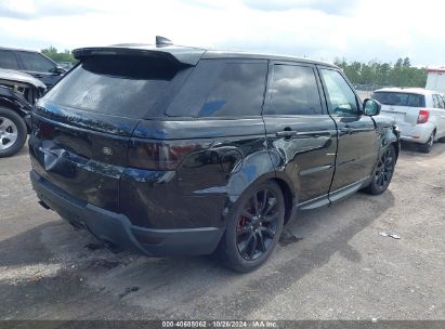 Lot #3051084577 2017 LAND ROVER RANGE ROVER SPORT 3.0L V6 SUPERCHARGED HSE