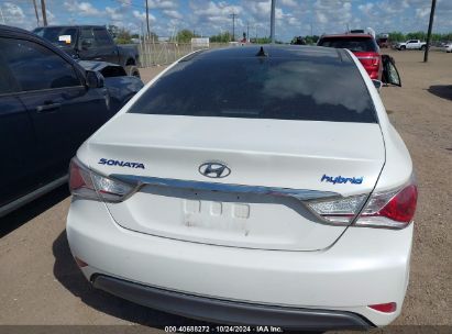 Lot #2990356985 2015 HYUNDAI SONATA HYBRID LIMITED