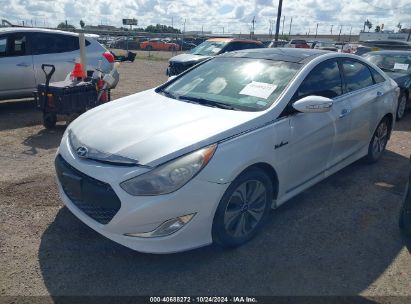 Lot #2990356985 2015 HYUNDAI SONATA HYBRID LIMITED