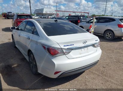 Lot #2990356985 2015 HYUNDAI SONATA HYBRID LIMITED