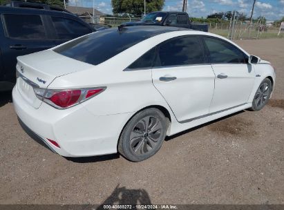 Lot #2990356985 2015 HYUNDAI SONATA HYBRID LIMITED