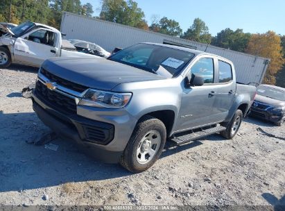 Lot #3037547214 2021 CHEVROLET COLORADO 2WD  SHORT BOX WT