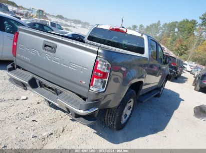 Lot #3037547214 2021 CHEVROLET COLORADO 2WD  SHORT BOX WT