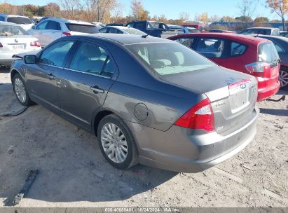 Lot #2995297101 2011 FORD FUSION HYBRID