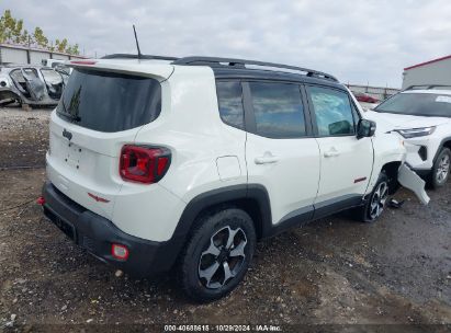 Lot #2990353318 2021 JEEP RENEGADE TRAILHAWK 4X4