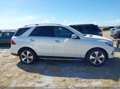 Lot #2996535841 2018 MERCEDES-BENZ GLE 350