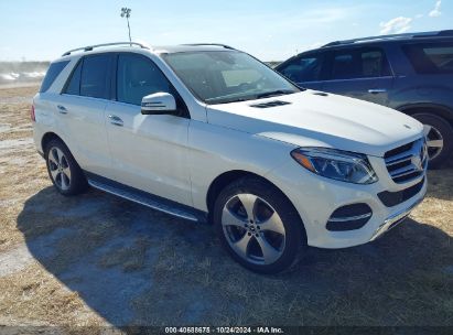 Lot #2996535841 2018 MERCEDES-BENZ GLE 350