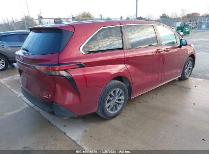 Lot #3053063895 2021 TOYOTA SIENNA LE