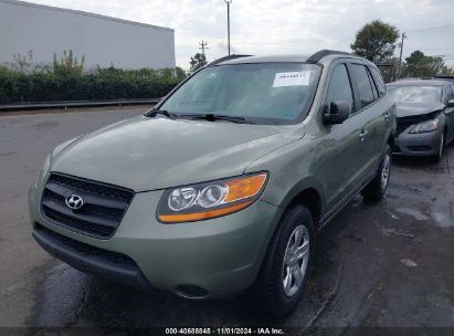 Lot #2995280931 2009 HYUNDAI SANTA FE GLS