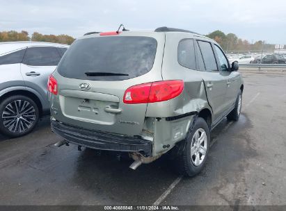 Lot #2995280931 2009 HYUNDAI SANTA FE GLS