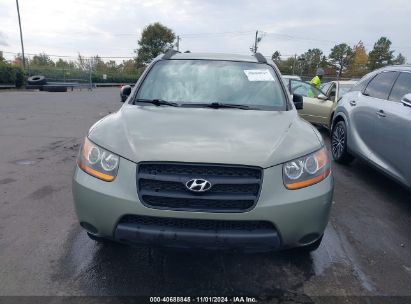 Lot #2995280931 2009 HYUNDAI SANTA FE GLS