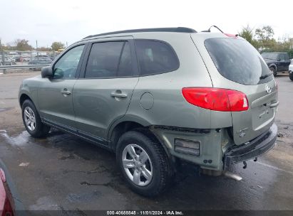 Lot #2995280931 2009 HYUNDAI SANTA FE GLS