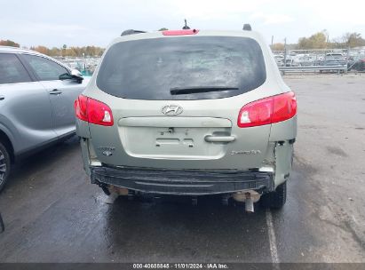 Lot #2995280931 2009 HYUNDAI SANTA FE GLS