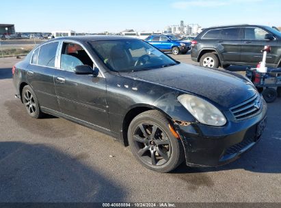 Lot #2992829413 2006 INFINITI G35X