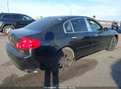 Lot #2992829413 2006 INFINITI G35X