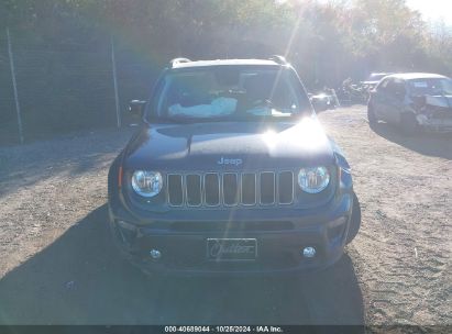 Lot #2992817064 2022 JEEP RENEGADE LIMITED 4X4