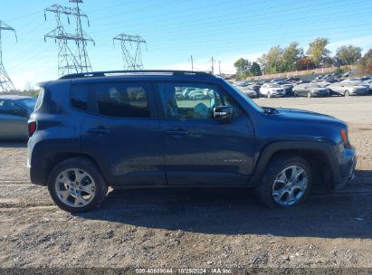 Lot #2992817064 2022 JEEP RENEGADE LIMITED 4X4