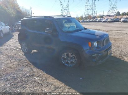 Lot #2992817064 2022 JEEP RENEGADE LIMITED 4X4